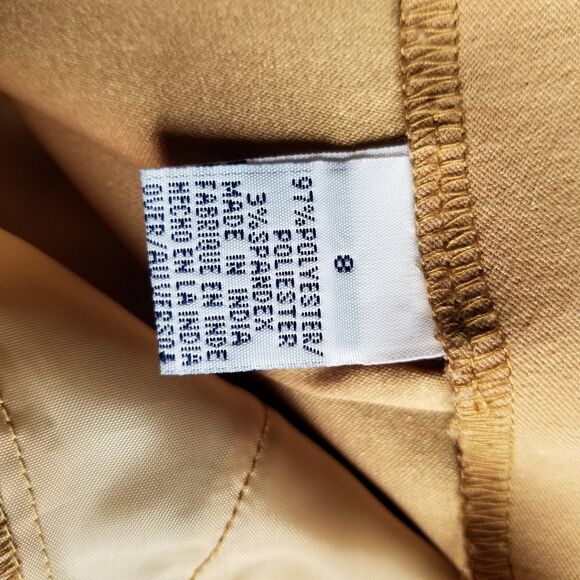 Vintage Liz Claiborne lizsport skirt size 8 beige/tan - Picture 7 of 10